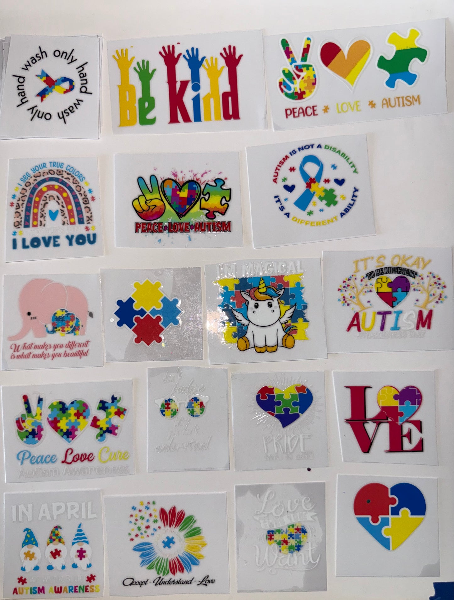 Autism Mini Wraps