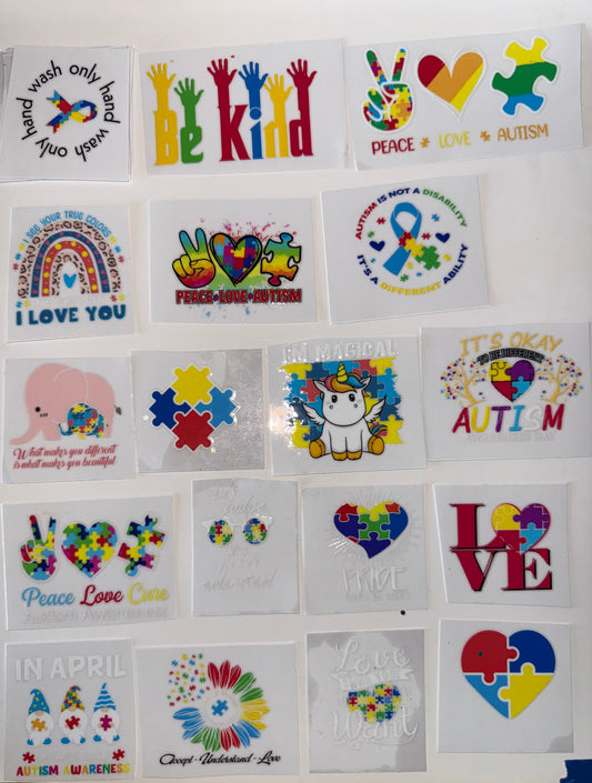 Autism Mini Wraps