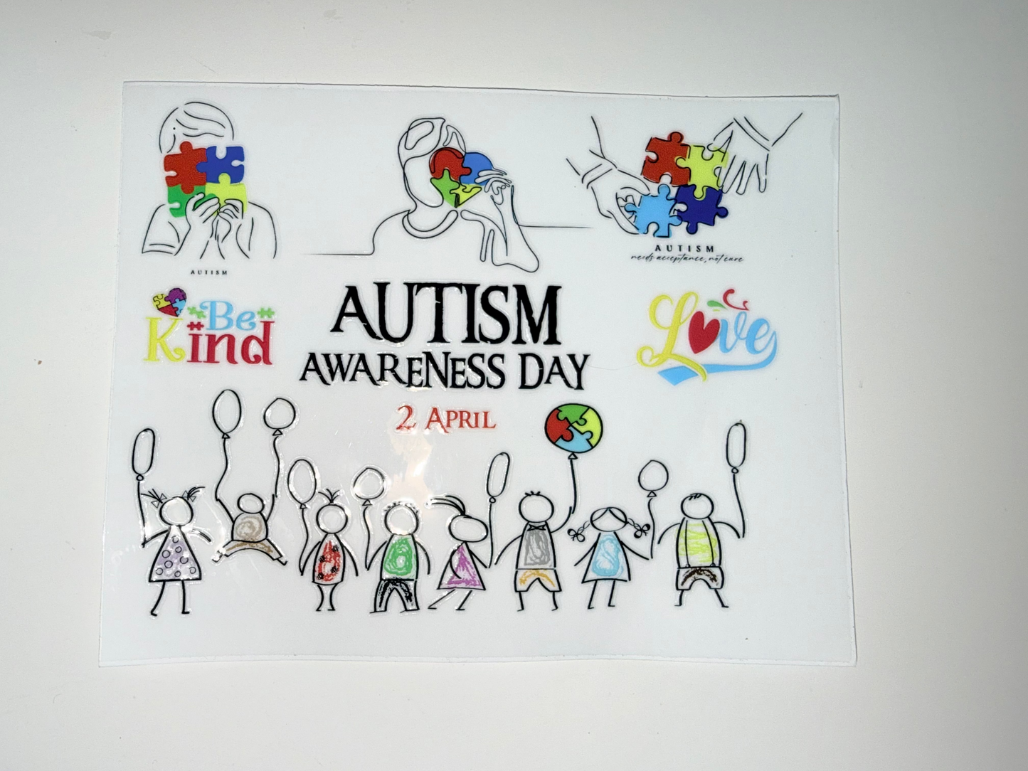 Autism Awareness Day April 2 Wrap