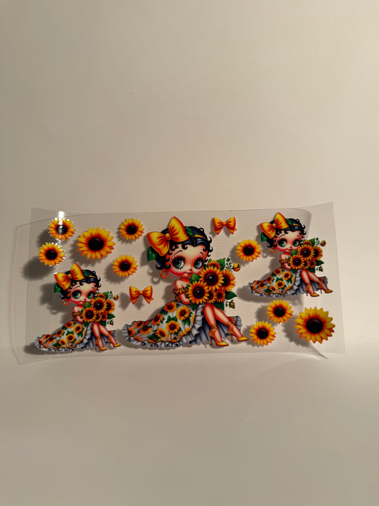 Betty Boop Sunflower Wrap