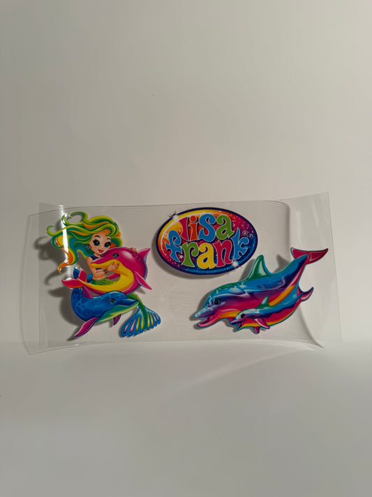 Lisa Frank Mermaid Wrap